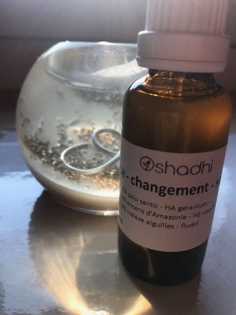 spray changement